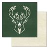 NBA - Milwaukee Bucks 18"x18" Carpet Tiles