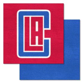 NBA - Los Angeles Clippers 18"x18" Carpet Tiles