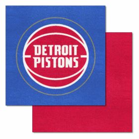 NBA - Detroit Pistons 18"x18" Carpet Tiles