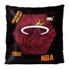 Heat OFFICIAL NBA "Connector" Double Sided Velvet Pillow; 16" x 16"