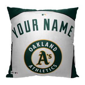 [Personalization Only] OFFICIAL MLB Jersey Personalized Pillow - Oakland Athletics