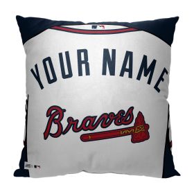 [Personalization Only] OFFICIAL MLB Jersey Personalized Pillow - Atlanta Braves