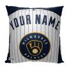 [Personalization Only] OFFICIAL MLB Jersey Personalized Pillow - Milwaukee Brewers