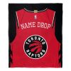 [Personalization Only] OFFICIAL NBA Jersey Personalized Silk Touch Throw Blanket - Raptors