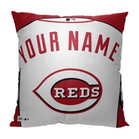 [Personalization Only] OFFICIAL MLB Jersey Personalized Pillow - Cincinnati Reds