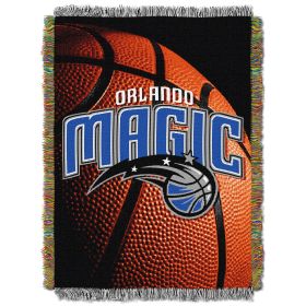 Magic OFFICIAL National Basketball Association; "Photo Real" 48"x 60" Woven Tapestry Throw by The Northwest Company