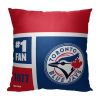 [Personalization Only] OFFICIAL MLB Colorblock Personalized Pillow - Toronto Blue Jays