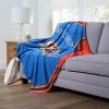 [Personalization Only] OFFICIAL NBA Jersey Silk Touch Throw Blanket - Thunder