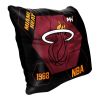 Heat OFFICIAL NBA "Connector" Double Sided Velvet Pillow; 16" x 16"