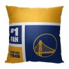 [Personalization Only] OFFICIAL NBA Colorblock Personalized Pillow - Golden State Warriors