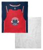 [Personalization Only] OFFICIAL NBA Jersey Silk Touch Sherpa Throw Blanket - Wizards