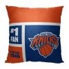 [Personalization Only] OFFICIAL NBA Colorblock Personalized Pillow - New York Knicks