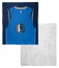 [Personalization Only] OFFICIAL NBA Jersey Silk Touch Sherpa Throw Blanket - Mavericks