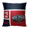 [Personalization Only] OFFICIAL NBA Colorblock Personalized Pillow - Pelicans