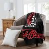 Trailblazers OFFICIAL NBA "Signature" Raschel Throw Blanket; 50" x 60"