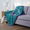 [Personalization Only] OFFICIAL NBA Jersey Silk Touch Throw Blanket - Hornets