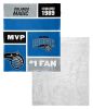 [Personalization Only] OFFICIAL NBA Colorblock Silk Touch Sherpa Throw Blanket - Orlando Magic