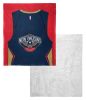 [Personalization Only] OFFICIAL NBA Jersey Silk Touch Sherpa Throw Blanket - Pelicans